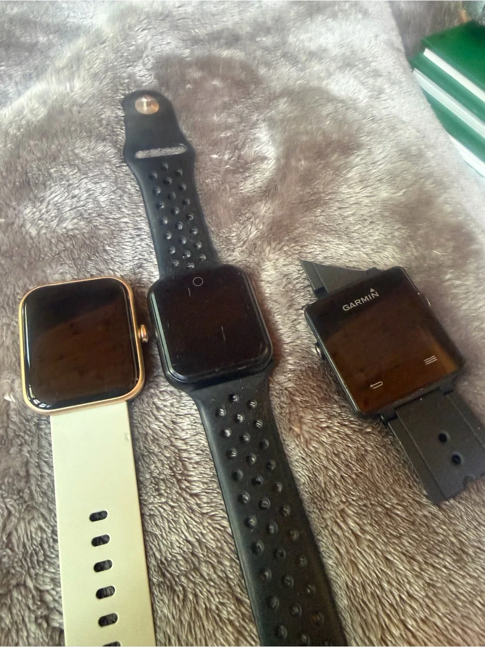 (Parts Only)Mixed Smartwatch Pack - Black, Blue, White, Gray, Green Bands